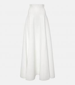 Грейс юбка макси из искусственной кожи Norma Kamali, Snow White