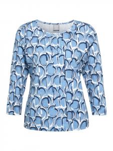 Футболка светло-голубого цвета Rabe