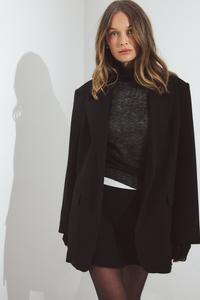 Юбка NA-KD A-line skirt, Black