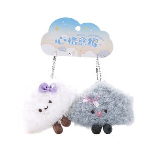 Плюшевый кулон в виде облачка с эмоциями, 8 см The Green Party