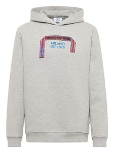 Толстовка Fabbri без молнии, цвет серый меланж Carlo Colucci