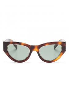 Солнцезащитные очки «кошачий глаз» Saint Laurent Eyewear, коричневый