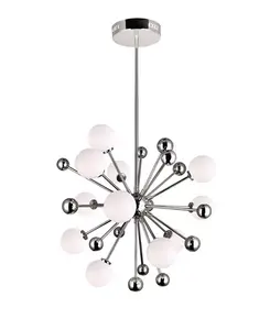 Люстра Element 11 light Cwi Lighting, chrome