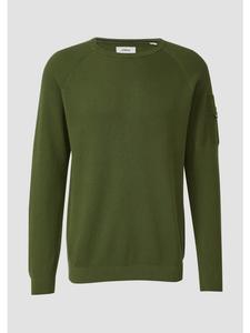 s.Oliver Вязаный свитер цвета 7983_оливково-зеленый