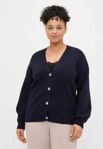 Кардиган ONLY Carmakoma CARIBI CARDIGAN, Night Sky/Dark Blue