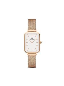 Наручные часы Quadro Pressed Melrose 20x26 мм Daniel Wellington, белый