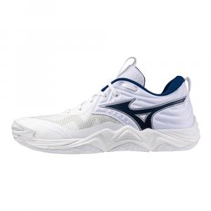 Кроссовки WAVE MOMENTUM ELITE Low Top унисекс, цвет морской волны Mizuno, Marine Blue 55