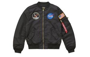 Alpha Industries Бейсбольная куртка мужская черная, Black