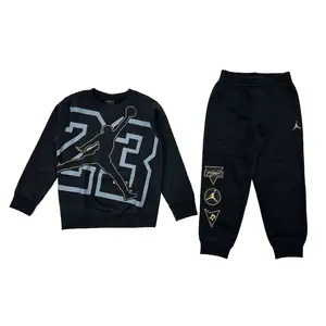 Jordan Повседневная спортивная одежда черного цвета для детей от 3 до 7 лет