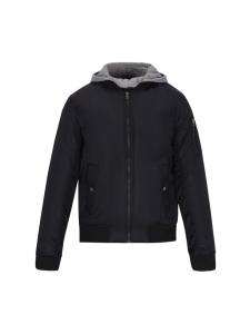 MO Мужская куртка черного цвета
