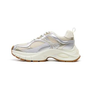 Кроссовки marie claire Chunky Sneakers Women's Low-top Silver, серебряный