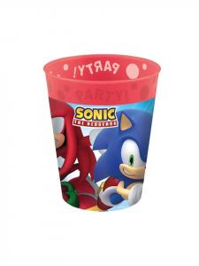 Микропластиковый стаканчик Sega Premium 250 мл Sonic