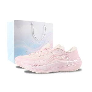 LINING Yueying 5 Cushioning Abrasion Resistant Rebound Low top Casual City Commute Running Shoes Women's Pink