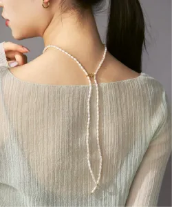 Жемчужное лариат Михоко Сакаи