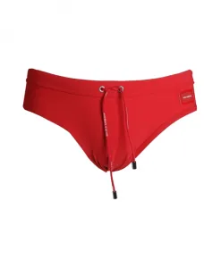 Плавки с логотипом Dolce & Gabbana, красный