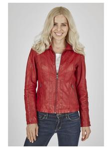 Кожаная куртка 7eleven, красный