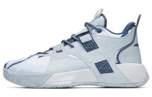 Баскетбольные кроссовки мужские среднего размера, синие/белые Anta