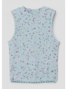 Футболка цвета 61A1_светло-бирюзовый s.Oliver