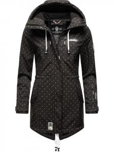Пальто Marikoo Zimtzicke, цвет black dots