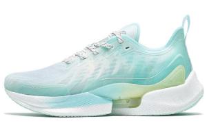 Кроссовки для бега To Light Pro женские с низким верхом из пеноматериала зеленого/электронного цвета Powder Blue Xtep