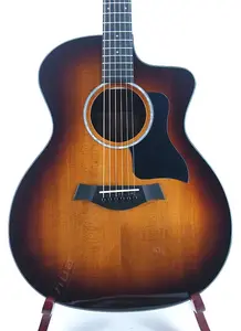 Taylor 214CE-K Grand Audi. Срезанная Koa SunBurst с жестким/мягким чехлом, серийный номер: 2211074227