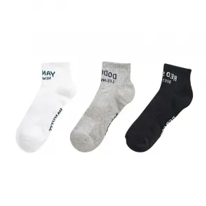 Бостон Ред Сокс и Нью-Йорк Янкиз носки на щиколотку унисекс набор из 3 пар MLB, белый