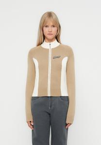 Кардиган Roxy KIM BLOCKED MOCK NECK, Travertine/Beige