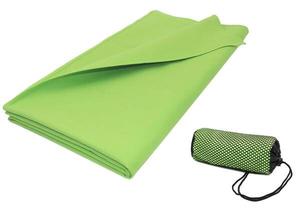 Пляжное полотенце Zollner 00000041, 90x1x180 см, зеленый