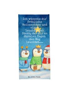 Mr. & Mrs. Panda Пляжное полотенце для зимнего сезона с изображением Трех Королей    в нежно-голубом цвете