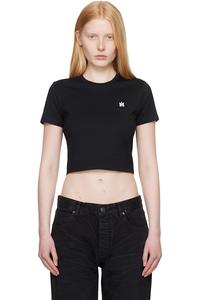 Вышитая детская футболка Ma Amiri, черный