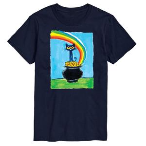 Футболка Big & Tall Pete The Cat Pot Of Gold License, синий