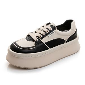 TAFN Женские скейтерские кеды с низким верхом устойчивые к истиранию черные, цвет Black