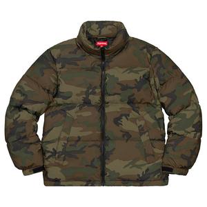 Куртка Supreme Reflective Camo Down Jacket, Woodland Camo
