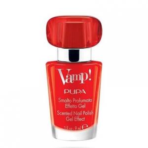 Лак для ногтей Vamp Smalto 201 огненно-красный, 9 мл, Pupa