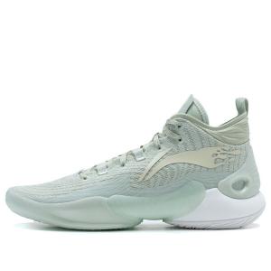 Кроссовки yushuai 18 высокие Li-Ning, зеленый