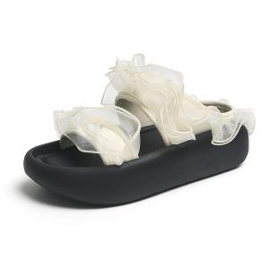 Тапочки-слайды женские, устойчивые к истиранию O.L, Beige