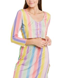 Укороченный топ Onia Layla, цвет multi