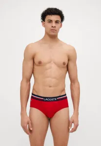 Трусы в упаковке по 3 штуки Lacoste, Navy Blue/Silver Chine/Red