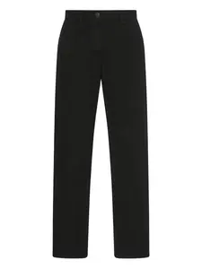 Джинсы с нашивкой-логотипом THE ROW, черный