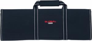 Global G-667/16, чехол для ножей на 16 карманов, черный