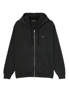 Худи с нашивкой-логотипом Izzue, черный