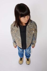 Джинсовая куртка Marc Jacobs для мальчика, золотой