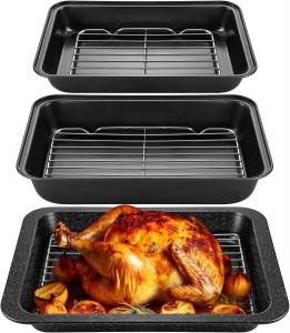 Набор противней для запекания LOYIM, 6 предметов, черный