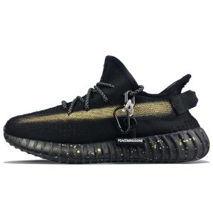 Adidas Originals Yeezy Boost 350 V2 низкие повседневные кроссовки унисекс черные, цвет Black