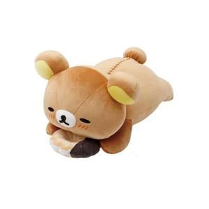 SAN-X Сан x мистер донат рилаккума, расслабленный медведь белый, светло-коричневый плюшевые куклы игрушки