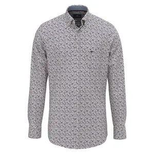 Рубашка с длинным рукавом Fynch Hatton 15098930, серый