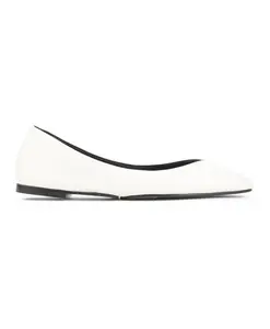 Черные балетки, элегантная обувь для женщин Jacquemus, белый