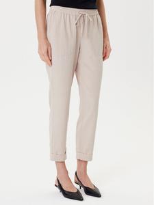 Брюки из ткани slim fit Sudiki T2506.147 Tatuum, бежевый