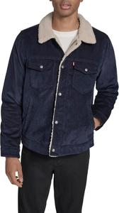 Мужская джинсовая куртка Levi's Cotton Trucker, Navy Wide Wale Corduroy