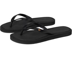 Сандалии Tory Burch Kira Padded Flip-Flops, цвет Perfect Black/Gold